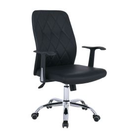 Мениджърски стол ΕΟ246.1 черен цвят