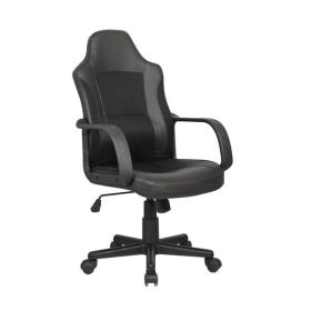 Геймърски стол  ΕΟ298.1 черен цвят
