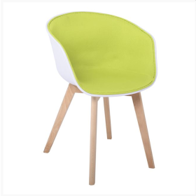 Кресло Оптим ΕΜ140.10дамаска цвят лайм
