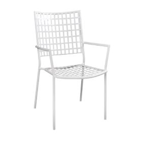 Кресло Кастело Ε5164.2 бял цвят