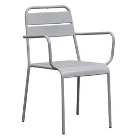 Кресло Брио Ε544.1 сив цвят