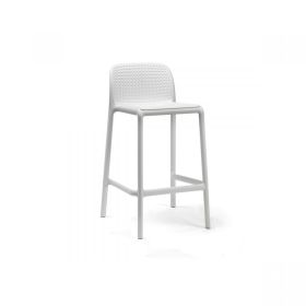 Бар стол Лидо Мини - бял цвят