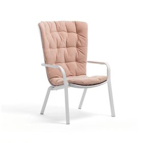 Възглавница за стол Фолио - цвят розов кварц