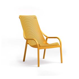 Кресло Нет Лаундж - цвят горчица