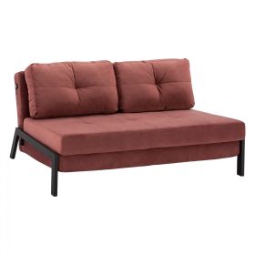 Разтегателен диван Лана HM3079.12 розов цвят