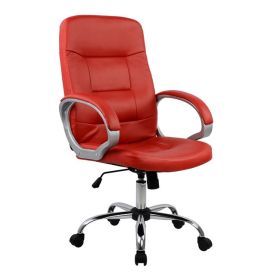 Мениджърски стол HM1024.07 - червен
