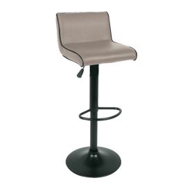 Бар стол Неро ΕΜ405.3 цвят капучино-черен