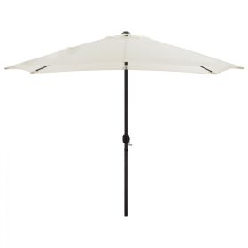Алуминиев чадър HM6029.10 цвят екрю-антрацит