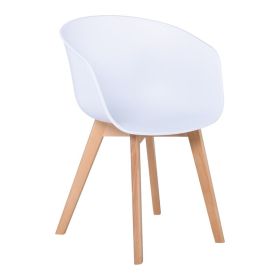 Кресло Оптим ΕΜ140.1 бял цвят