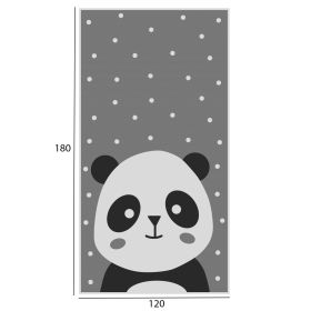 Детски килим 120х180 - HM7679.14 Панда