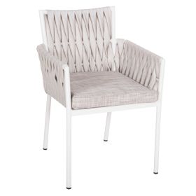 Кресло Алора HM5564.11 бял цвят