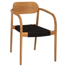 Кресло Осло HM9636.02 цвят натурал-черен