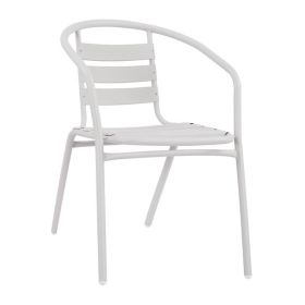Стол Лира HM5037.02 бял цвят
