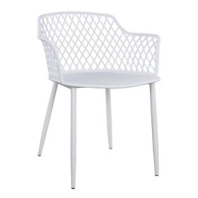 Кресло Джослин HM8510.01 бял цвят