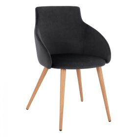 Кресло Иви HM8546.04 черен цвят