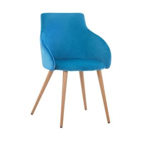 Кресло Иви HM8546.09 син цвят