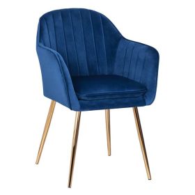 Кресло Сойър голд HM8523.08 син цвят 