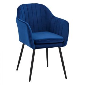 Кресло Сойър блек HM8523.18 син цвят