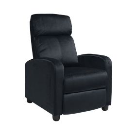 Релакс кресло Портър - Ε9781.1 черено кадифе