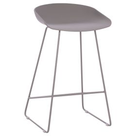 Бар стол Стил - средна височина HM9299.10 сив цвят